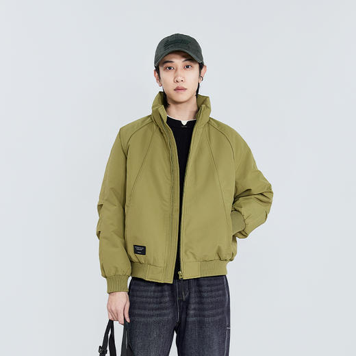 【新品上新】HX 冬季短款立领羽绒服S100544279101 商品图2