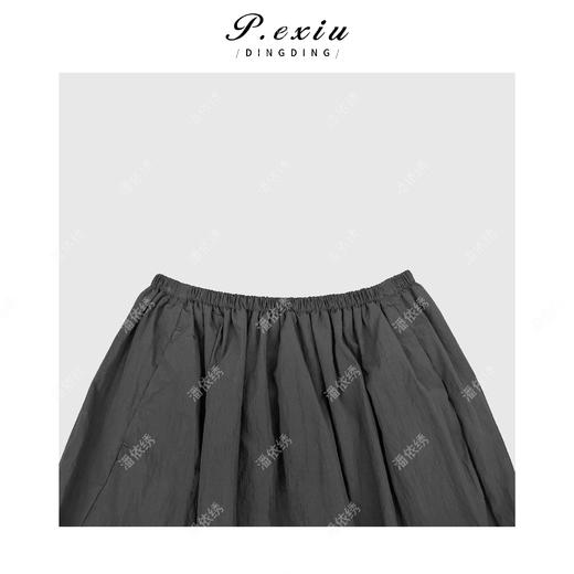 04-3潘依绣丁丁宠粉极简风高级感松紧腰半身裙Q5451 商品图2