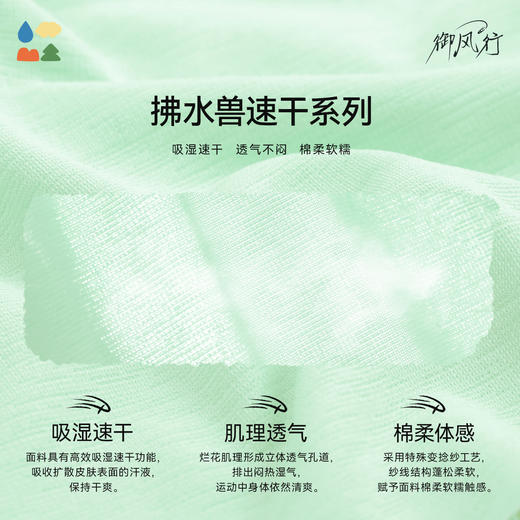 【拼色插肩袖T恤】森林棠26春棉感透气吸湿速干儿童运动上衣20261182【HZ】 商品图3