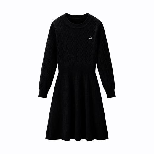 2026新款法式小香风针织连衣裙秋冬季修身显瘦气质中长款收腰打底裙 商品图5