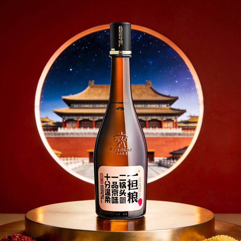 【厂家直发】一担粮二锅头 逗号12瓶装 清香型（42%vol.）