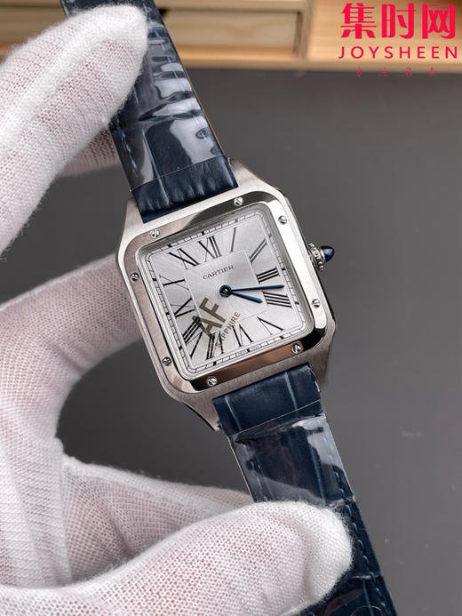 AF卡地亚山度士杜蒙系列 桑托斯大号 中性腕表 成熟魅力之典范 表盘尺寸43.5X31.4mm 小手腕男生福音 商品图1