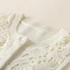 【林栖设计小店】花间来信|米白色镂空肌理绣花2026春新款优雅毛织马甲G1961393 商品缩略图4