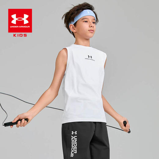 【特惠福利】UnderArmour安德玛男女童速干背心252116112 商品图2