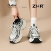 ZHR【增高4cm】厚底银色老爹鞋2026春季新款网面透气运动休闲鞋女 商品缩略图5