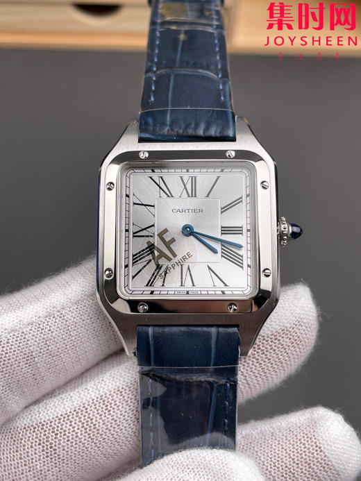 AF卡地亚山度士杜蒙系列 桑托斯大号 中性腕表 成熟魅力之典范 表盘尺寸43.5X31.4mm 小手腕男生福音 商品图2