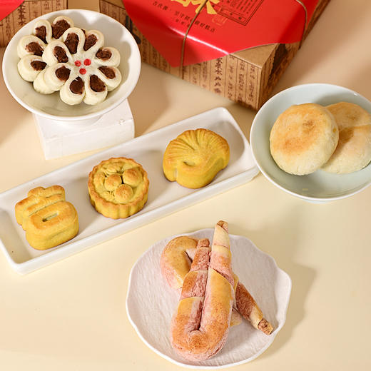 吉庆源吉星糕照糕点礼盒【山东必买好品】 商品图2