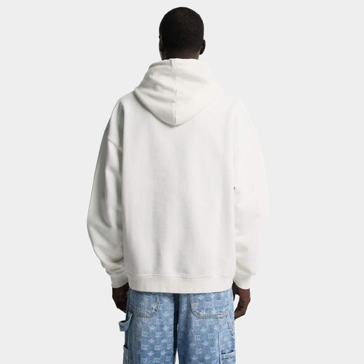 DSQUARED2 男士徽标印花棉质连帽卫衣 白色 S74GU0950 D25028 100 商品图4