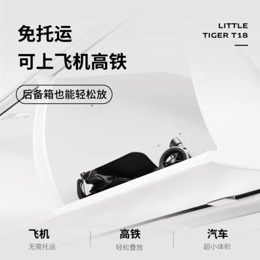 小虎子新款铝合金轻便折叠婴儿手推车简易可登机口袋遛娃推车T18 商品图1