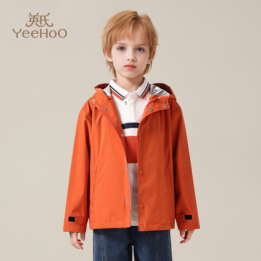 【英氏】【140-170】男童春秋连帽外套 商品图7