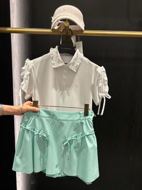 St家新款女士穿绳网孔运动短裙来啦！爆款🔥❗️高级感满屏，百分百原面料，完全💯同色同渠道！夏季网孔运动面料金字塔尖的配置啦，面料控请认准咱家！