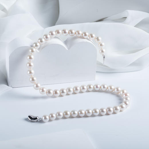 白色淡水珍珠项链 XL569 商品图2