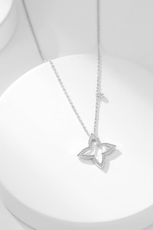 驴家 四芒星镂空满钻项链 （XTY） 商品图5