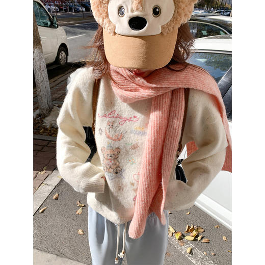 <曾小咸推荐>2.12现货秒杀 ！微信超特价！韩系小熊毛衣 日常189.99 立减70 秒杀119.99！！ 商品图4