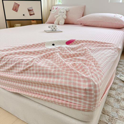 【清仓59元起】全棉水洗棉床笠三件套  四季可用【不支持退换】 商品图5