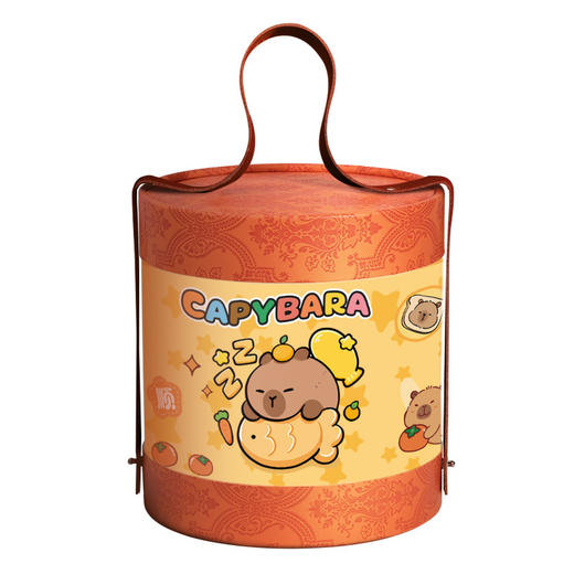 【一站式配齐文具礼包】卡皮巴拉抱抱桶文具套装 学生奖励小礼品礼盒 太空主题男孩生日礼物 商品图4