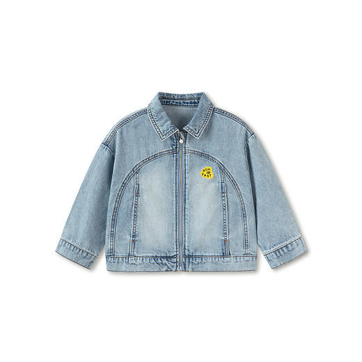 【balaOne】巴拉巴拉童装儿童外套男女童2026新款春牛仔上衣时髦 商品图4