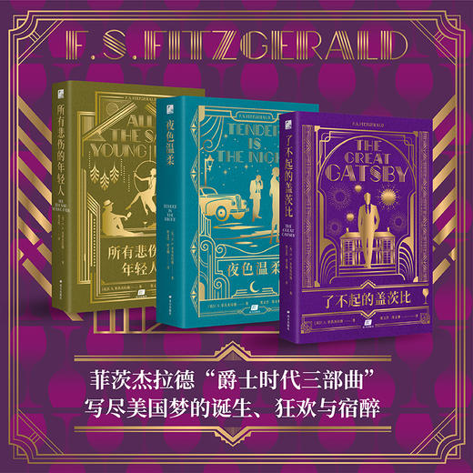 菲茨·杰拉德 经典作品集【官方正版】名家译本|典藏精装纪念版 商品图1