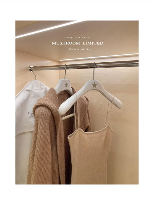 金蘑菇菇 京洛再无佳人 小白狐连帽慵懒开衫 商品图6