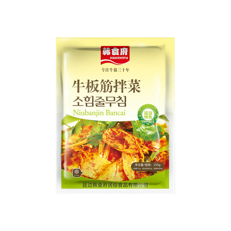 【吉供优选】牛板筋拌菜255g2袋