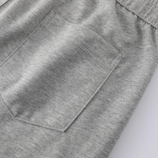 GXG男装26春季双面空气棉宽松直筒弯刀版型简约休闲男式直筒长裤K&C 商品图9