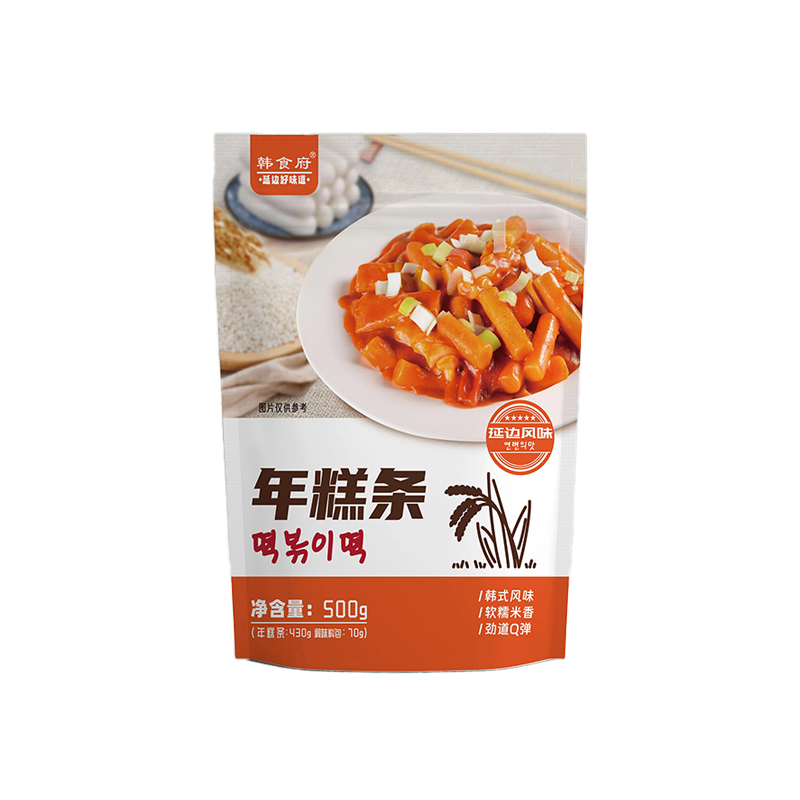 【吉供优选】年糕条500g2袋（带料）