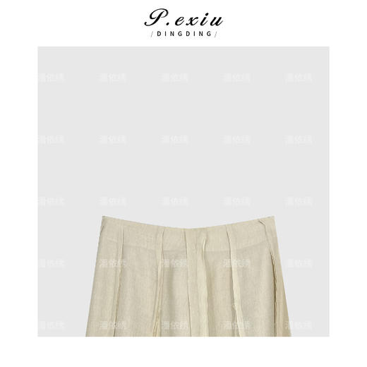 04-2潘依绣丁丁宠粉春夏法式飘逸感半身裙Q14632 商品图2