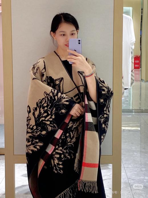 巴宝莉 新《战马双面斗篷》美拉德色 深浅二色(DSX) 商品图2