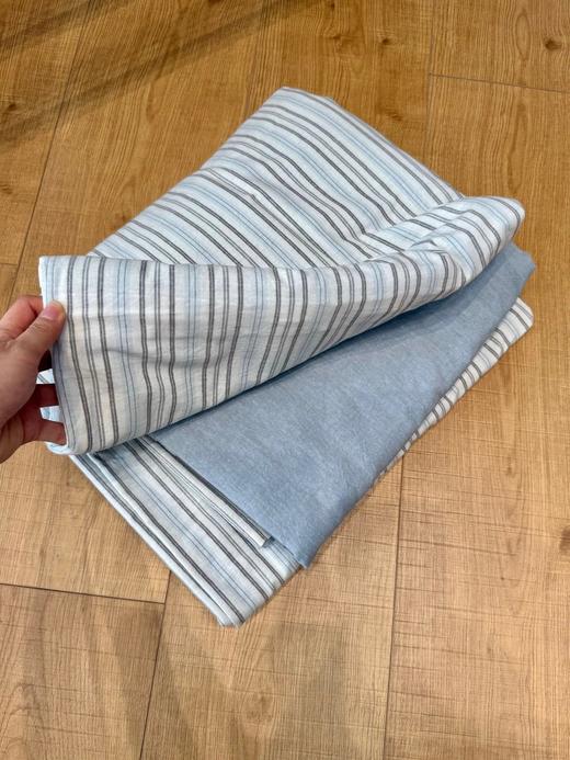 绯红草甸格 法国奢品长绒水洗棉四件套 商品图6