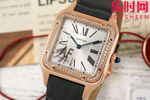 AF卡地亚山度士杜蒙系列 桑托斯大号 中性腕表 成熟魅力之典范 表盘尺寸43.5X31.4mm 小手腕男生福音 商品图1