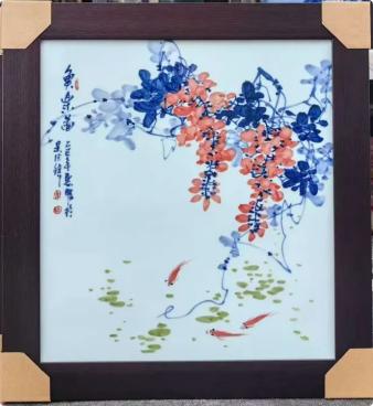 花鸟小瓷板 商品图1