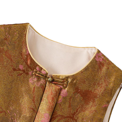 NANSONGSILK/NS新款新中式时尚印花马甲H49D54912Z南宋 商品图8