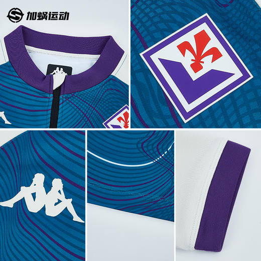 SFS卡帕Kappa25/26佛罗伦萨半拉链训练服长袖足球服男351Z5MW-A07 商品图2
