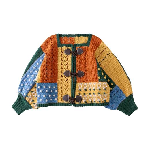 苏苏姐家玲芽开衫手工diy钩针编织上衣毛线团材料包 商品图4