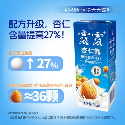 露露 杏仁露250mL×12利乐装 经典原味 商品图2