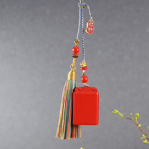 朱砂平安无事牌挂饰、车挂 商品图3