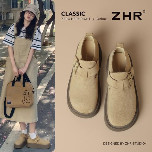 ZHR【增高4cm】厚底勃肯鞋复古经典2026春季新款小个子轻便软底女 商品图1