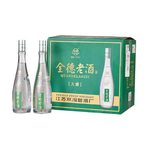 大雅42/52度500ml*6+赠冰川杯 商品图0