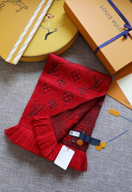 驴家 红色围巾 商品图0