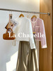 拉夏贝尔/La Chapelle轻奢！绵羊毛混纺气质圆领撞色小香风外套 商品缩略图2