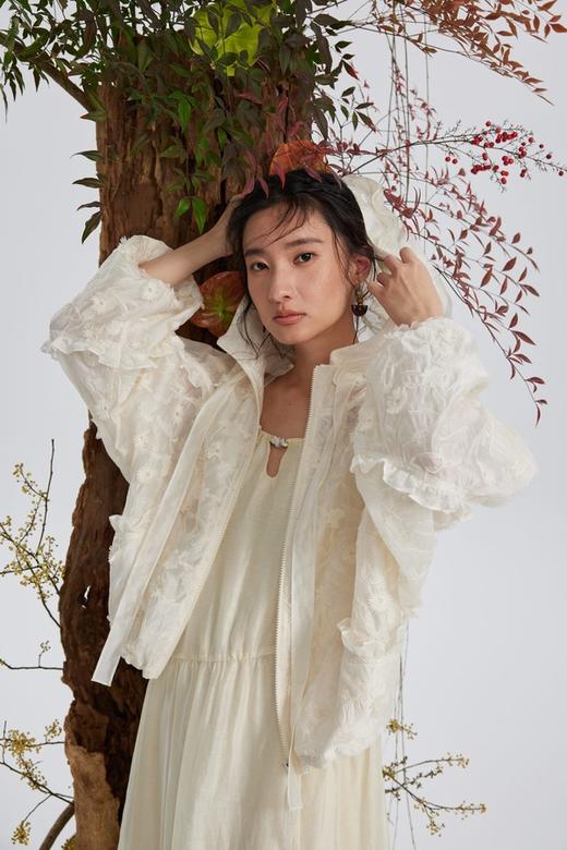 ANSUABEL 高级设计重工刺绣防晒休闲外套 22287 商品图0