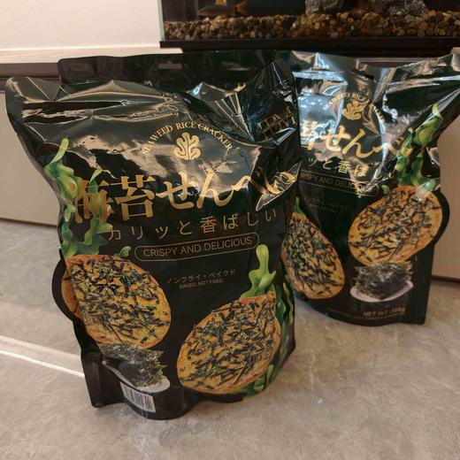 【年货推荐】健康零食海苔米饼358g 商品图3