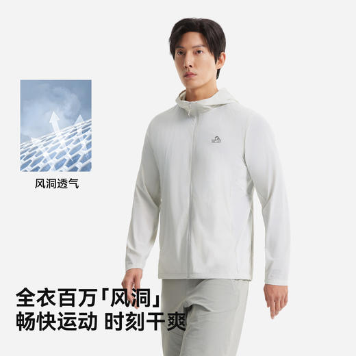 【P系列】伯希和户外专业皮肤衣男新款防晒衣轻薄防晒服弹力外套 商品图2