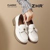 ZHR山茶花英伦风复古乐福鞋女鞋2026新款百搭通勤软底中口小皮鞋 商品缩略图9