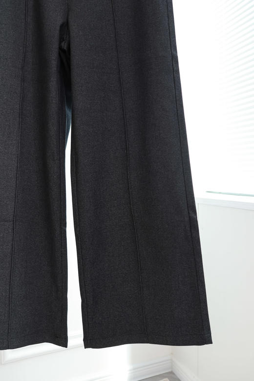 舒适假日|高级感假口袋直筒裤 商品图2