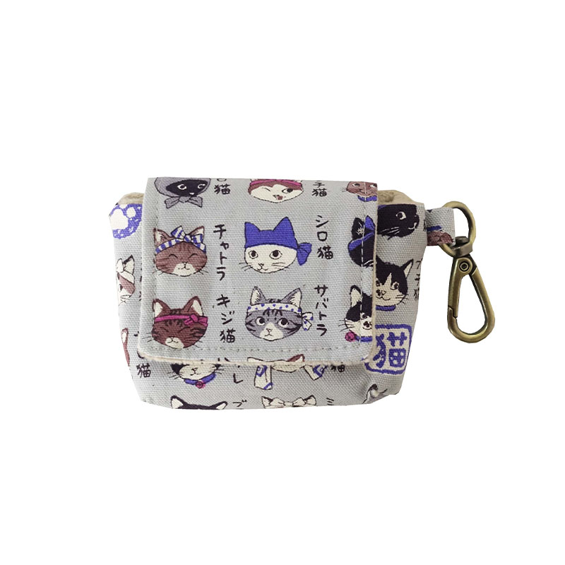 HUJI祤集Snap收纳包插画喵喵喵