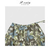 04-1潘依绣丁丁宠粉复古时髦碎花松紧腰系绳半身裙Q8452 商品缩略图2