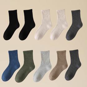 10双超值装  男女同款秋冬季加厚中筒袜   A-3487