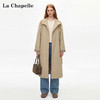 天猫同步【松弛高级感】拉夏贝尔/La Chapelle英伦风垂感宽松显瘦风衣外套通勤休闲立领大衣 商品缩略图3