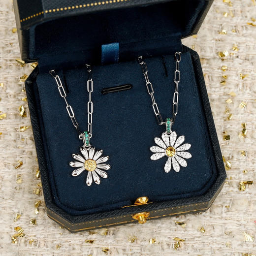 彩宝系列-雏菊满钻项链（XTY） 商品图2